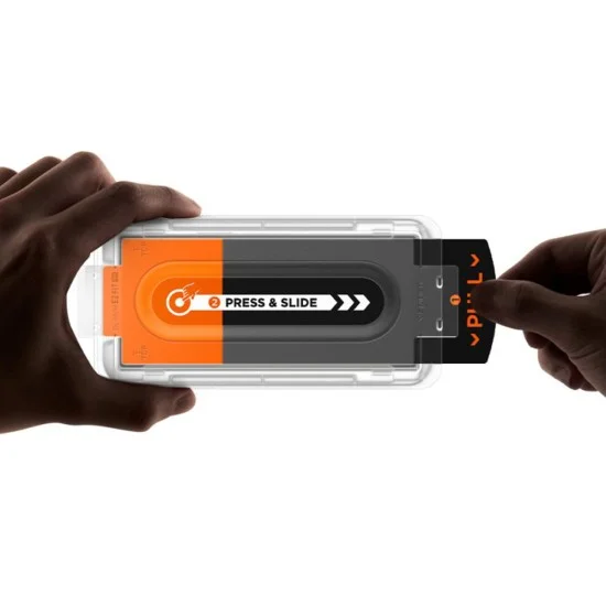 Поверителен стъклен протектор Spigen Glas.tR EZ-FIT Pro HD (2 броя в комплект) (AGL12250) - Samsung Galaxy Z Fold7 / Z Fold8 Ultra - Черен
