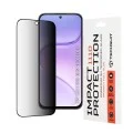 Поверителен стъклен протектор Techsuit 111D Privacy Full Glue - Honor 600 Smart - Черен
