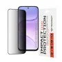 Поверителен стъклен протектор Techsuit 111D Privacy Full Glue - Honor 600 Smart - Черен