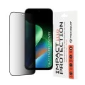 Поверителен стъклен протектор Techsuit - 111D Privacy Full Glue - Xiaomi Redmi 17 4G / Redmi 17 5G - Черен