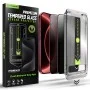 Поверителен стъклен протектор Techsuit TitanGlass FullCover (2 броя в комплект) - iPhone 18 Pro Max - Черен