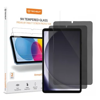 Поверителен стъклен протектор за таблет Techsuit ArmorGlass CrystalHD (2 броя в комплект) - Samsung Galaxy Tab A9 / A11 - Прозрачен