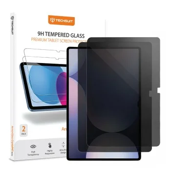 Поверителен стъклен протектор за таблет Techsuit ArmorGlass CrystalHD (2 броя в комплект) - Samsung Galaxy Tab S9 Plus / S9 FE Plus / S10 Plus - Прозрачен