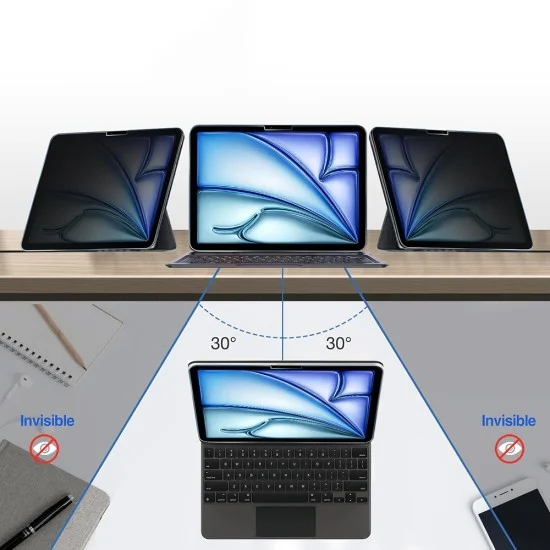 Поверителен стъклен протектор за таблет Techsuit ArmorGlass CrystalHD (2 броя в комплект) - iPad 10.2 (2019/2020/2021) - Прозрачен