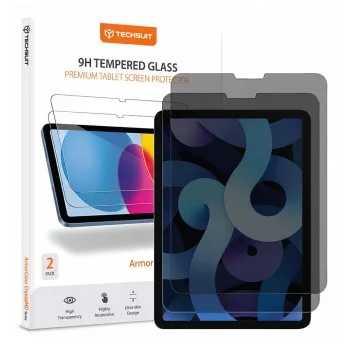 Поверителен стъклен протектор за таблет Techsuit ArmorGlass CrystalHD (2 броя в комплект) - iPad Pro 11 2018 / Air 4 / 5 / 11 (2020/2022) - Прозрачен