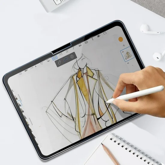 Поверителен стъклен протектор за таблет Techsuit ArmorGlass CrystalHD (2 броя в комплект) - iPad Pro 11 (2024) / iPad Pro 11 (2025) - Прозрачен