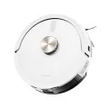 Прахосмукачка робот Deerma (DEM-H40 Pro) - със станция за автоматично изпразване, моп, 13.000Pa, 75W, LDS навигация, приложение - Бял