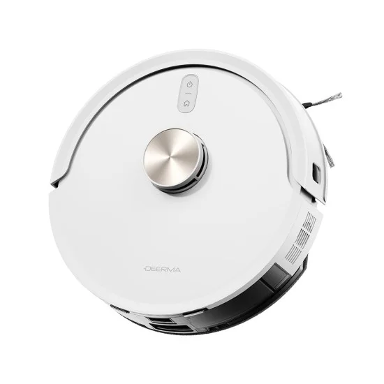 Прахосмукачка робот Deerma Robot Vacuum Cleaner S40 Pro (S30 Ultra) - сухо и мокро почистване, LDS навигация, картографиране, 15000Pa, 2600mAh - Черен