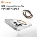 Пръстен / стойка за телефон Mcdodo (MR-7070) - магнитен пръстен 360°, ултратънък - Черен