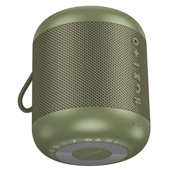 Преносима Bluetooth колонка Borofone Gratificado (BR102) - 5W, Bluetooth V5.4, TWS, 57mm говорител - Зелен