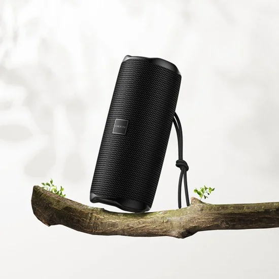 Преносима Bluetooth колонка Borofone Joy (BR100) - 10W, Bluetooth V6.0, TWS, FM радио, USB/TF карта - Черен