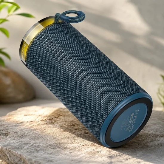 Преносима Bluetooth колонка Borofone Loud (BR105) - 10W, Bluetooth V5.4, TWS, FM радио, USB/TF карта - Тъмно син