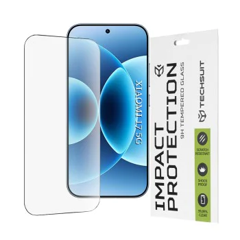 Протектор – 111D Full Cover / Full Glue – Xiaomi 17 – Черен