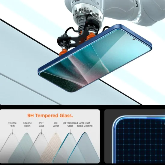 Протектор за FIT Pro - Spigen - Glas.tR EZ - Samsung Galaxy S25 Edge - Прозрачен