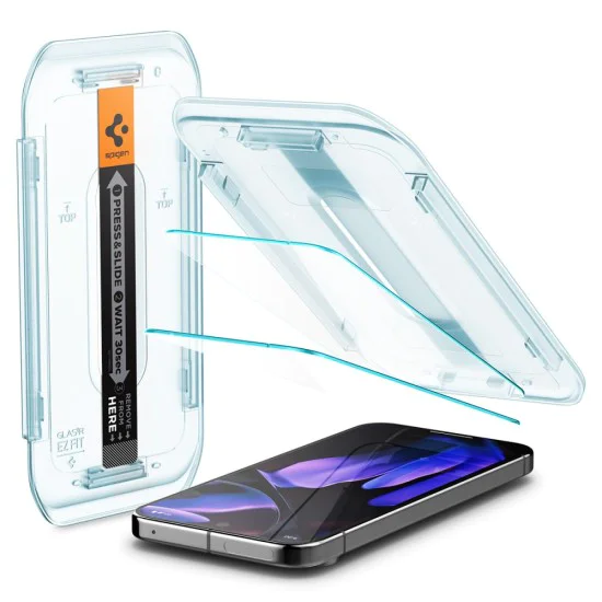 Протектор за Google Pixel 9 / 9 Pro (комплект 2) - Spigen Glas.tR EZ FIT - Прозрачен