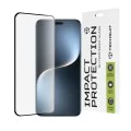Протектор за Honor Magic7 Pro - Techsuit - 111D Full Cover / Full Glue Glass / 3D Curved Screen - Черен