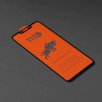 Протектор за Huawei Mate 20 Lite / Nova 3 / Nova 3i / P Smart Plus - 111D Full Cover / Full Glue Glass - Черен
