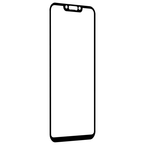 Протектор за Huawei Mate 20 Lite / Nova 3 / Nova 3i / P Smart Plus - 111D Full Cover / Full Glue Glass - Черен