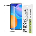 Протектор за Huawei P Smart 2021 - 111D Full Cover / Full Glue Glass - Черен