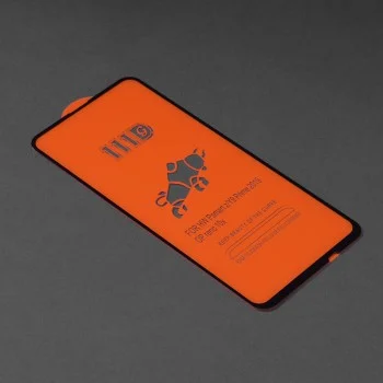 Протектор за Huawei P Smart Z / Y9 Prime 2019 - 111D Full Cover / Full Glue Glass - Черен