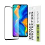 Протектор за Huawei P30 Lite / P30 Lite New Edition - 111D Full Cover / Full Glue Glass - Черен