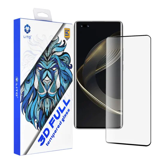 Протектор за Huawei nova 11 Pro - Lito 3D Full Cover - Черен