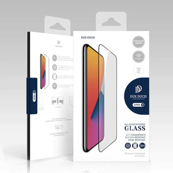 Протектор за Huawei nova 12 Pro - Dux Ducis Tempered Glass - Черен
