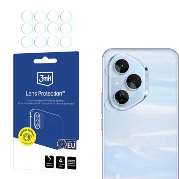 Протектор - Камера за Honor 400 Pro - 3mk - Защита на обектива (4 броя) - Прозрачен