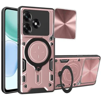 Протектор – Камера – Honor X5c Plus – Techsuit CamGuard Pro – Розово злато