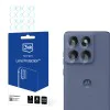 Протектор - Камера за Motorola Edge 60 Fusion - 3mk - Защита на обектива (4 броя) - Прозрачен