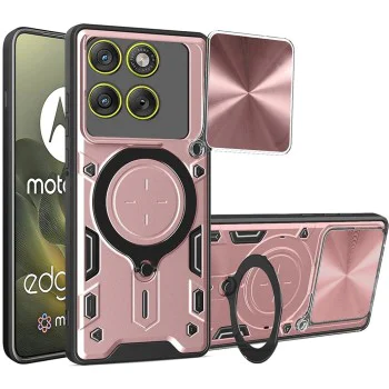Протектор – Камера – Motorola Edge 70 – Techsuit CamGuard Pro – Розово злато