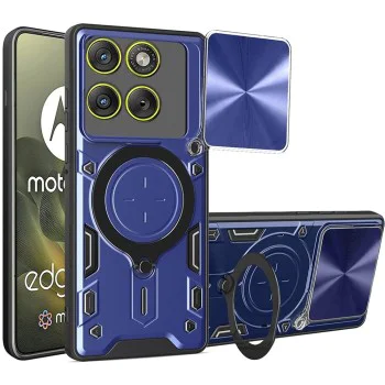 Протектор – Камера – Motorola Edge 70 – Techsuit CamGuard Pro – Син