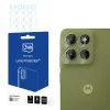 Протектор - Камера за Motorola Moto G15 / G15 Power - 3mk - Защита на обектива (4 броя) - Прозрачен