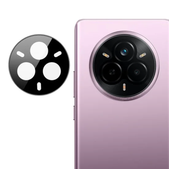 Протектор - Камера за Realme 14 Pro - Techsuit - Цяло стъкло за камера - Черен