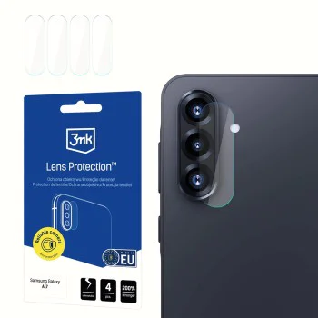 Протектор - Камера за Samsung Galaxy A17 5G / A17 4G - 3mk - Защита на обектива (4 броя) - Прозрачен