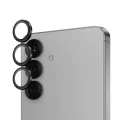 Протектор - Камера за Samsung Galaxy S25 - PanzerGlass® - Hoops® протектор за обектив на камера - Черен