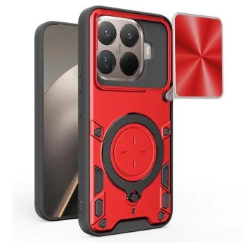 Протектор – Камера – Xiaomi 15T Pro – Techsuit CamGuard Pro – Червен