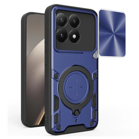 Протектор – Камера – Xiaomi 15T – Techsuit CamGuard Pro – Син