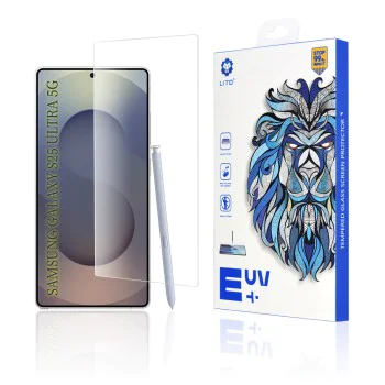 Протектор Lito - 3D UV стъкло - Samsung Galaxy S25 Ultra - Прозрачен