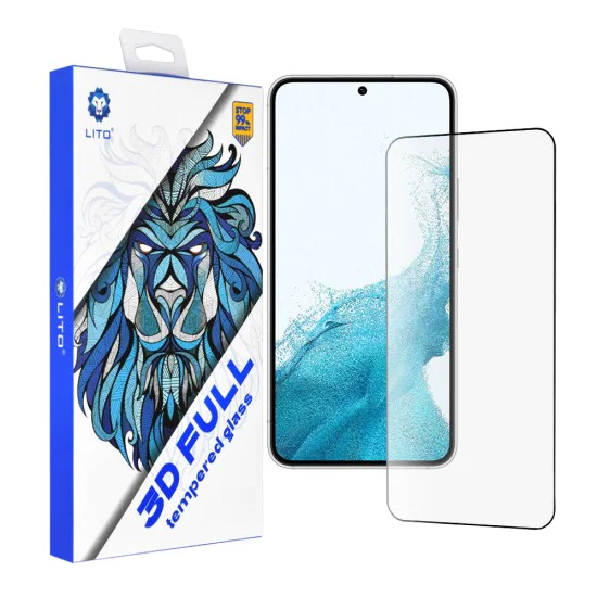 Протектор Lito - 3D пълно покритие - Samsung Galaxy S22 5G / S23 - черен