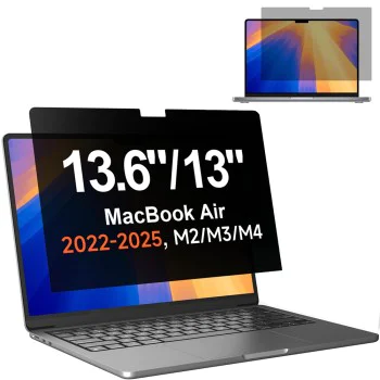 Протектор за MacBook Air 13" 2025 - Techsuit - VisionProX - Privacy