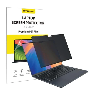 Протектор за MacBook Air 13" 2025 - Techsuit - VisionProX - Privacy