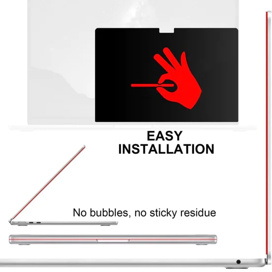Протектор за MacBook Pro 16 2024 - Techsuit - VisionProX Magnetic - Privacy