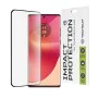 Протектор за Motorola Edge 50 Fusion - 111D Full Cover / Full Glue Glass / 3D Curved Screen - Черен