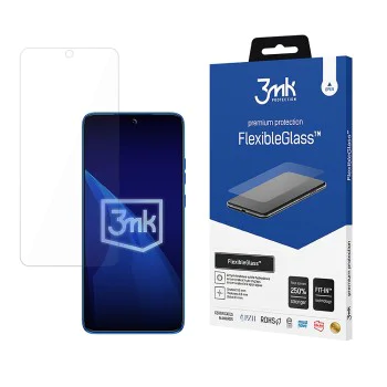 Протектор за Motorola Edge 50 Neo / Edge 60 Neo - 3mk - Гъвкаво стъкло - Прозрачен