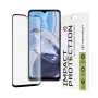 Протектор за Motorola Moto E22 / Moto E22i / Moto E13 - 111D Full Cover / Full Glue Glass - Черен