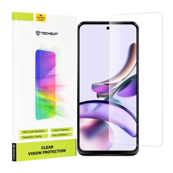 Протектор за Motorola Moto G13 / G23 / G53 - Clear Vision Glass - Прозрачен
