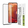 Протектор за Motorola Moto G15 / G15 Power - 111D Full Cover / Full Glue Glass - Черен