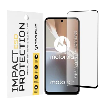 Протектор за Motorola Moto G32 - ESD Glass - Черен