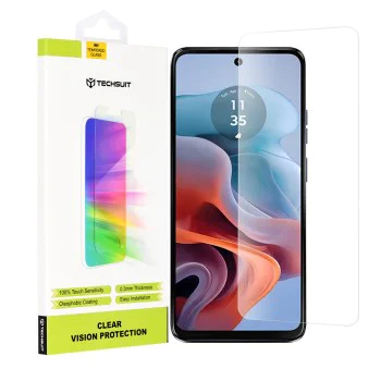 Протектор за Motorola Moto G34 / Moto G45 - Clear Vision Glass - Прозрачен